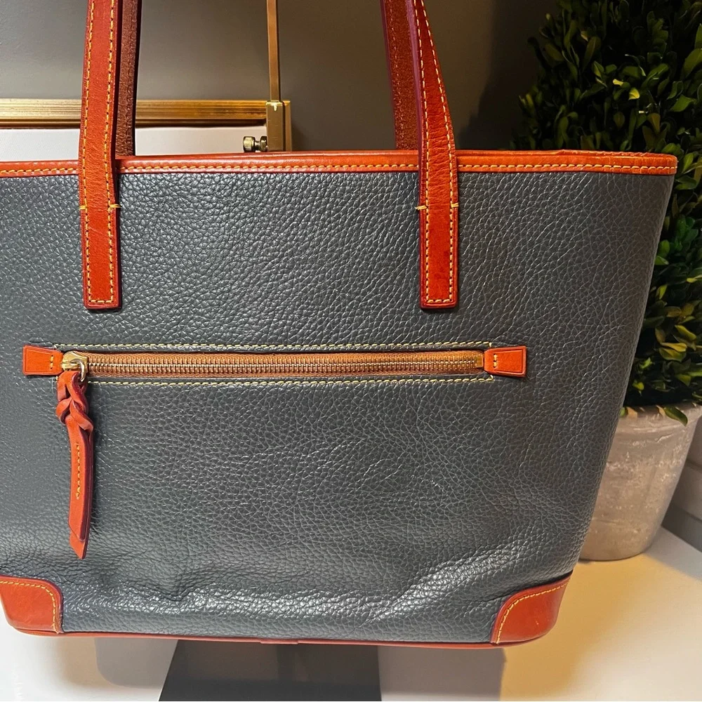 Dooney & Bourke Pebble Grain Small Charleston Shopper Tote - Picture 6 of 16